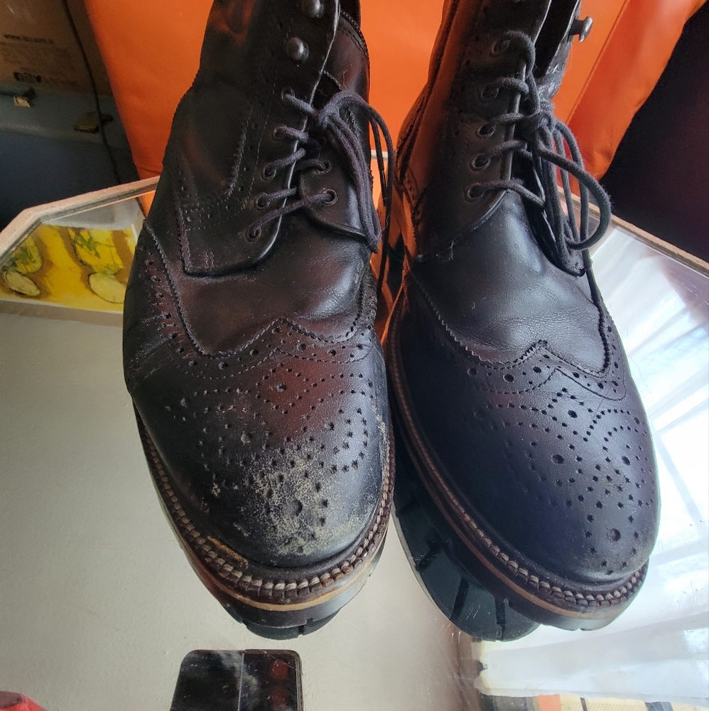 Johnston & Murphy black ankle boot